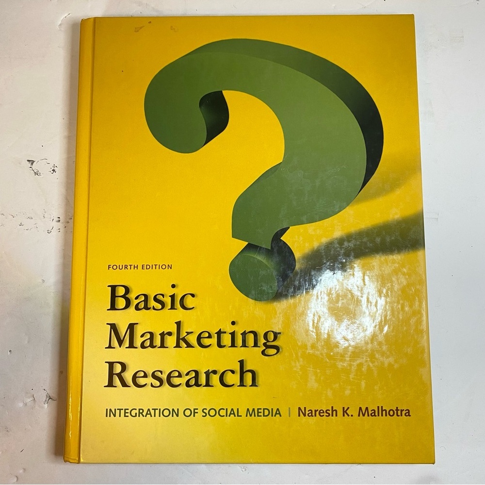 Basic Marketing Research by Naresh Malhotra (2012 Hardback )